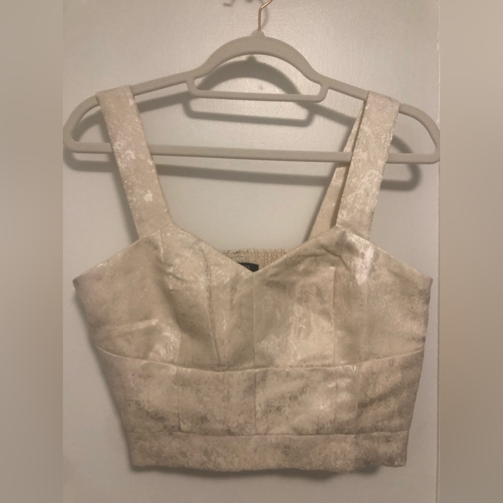 NWOT crop top / bustier